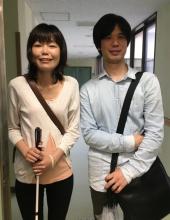 西君と奥さん　3年前と比べると健康的に痩せたそうです。