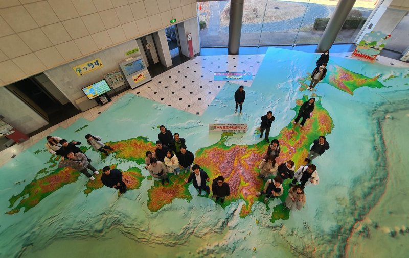 地図と測量の科学館訪問