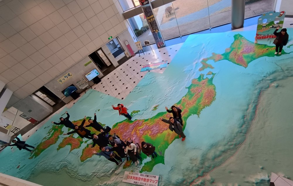 地図と測量の科学館訪問